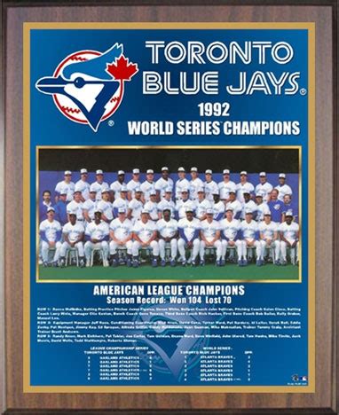 toronto blue jays championship roster